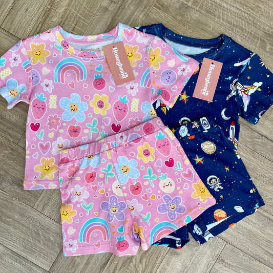 Organic Cotton & Bamboo Short Pyjamas