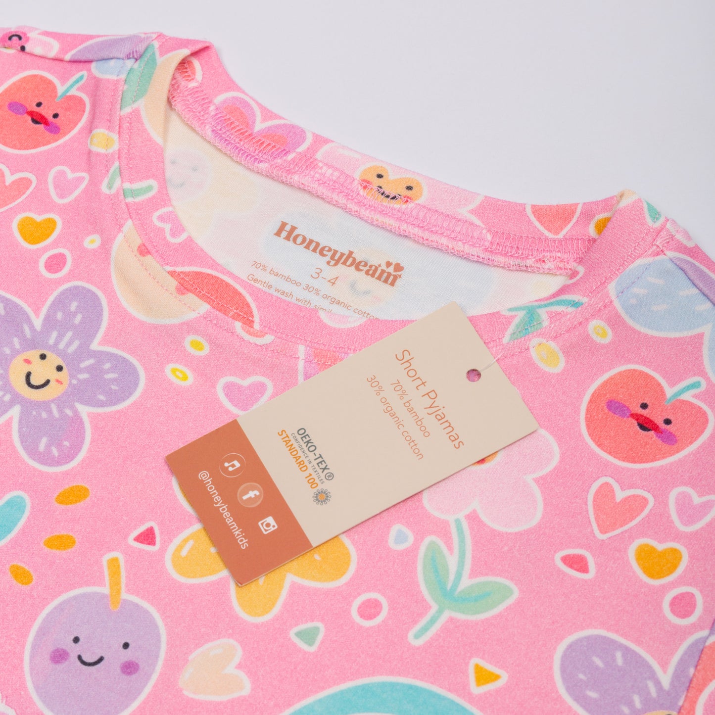 Organic Cotton & Bamboo Short Pyjamas