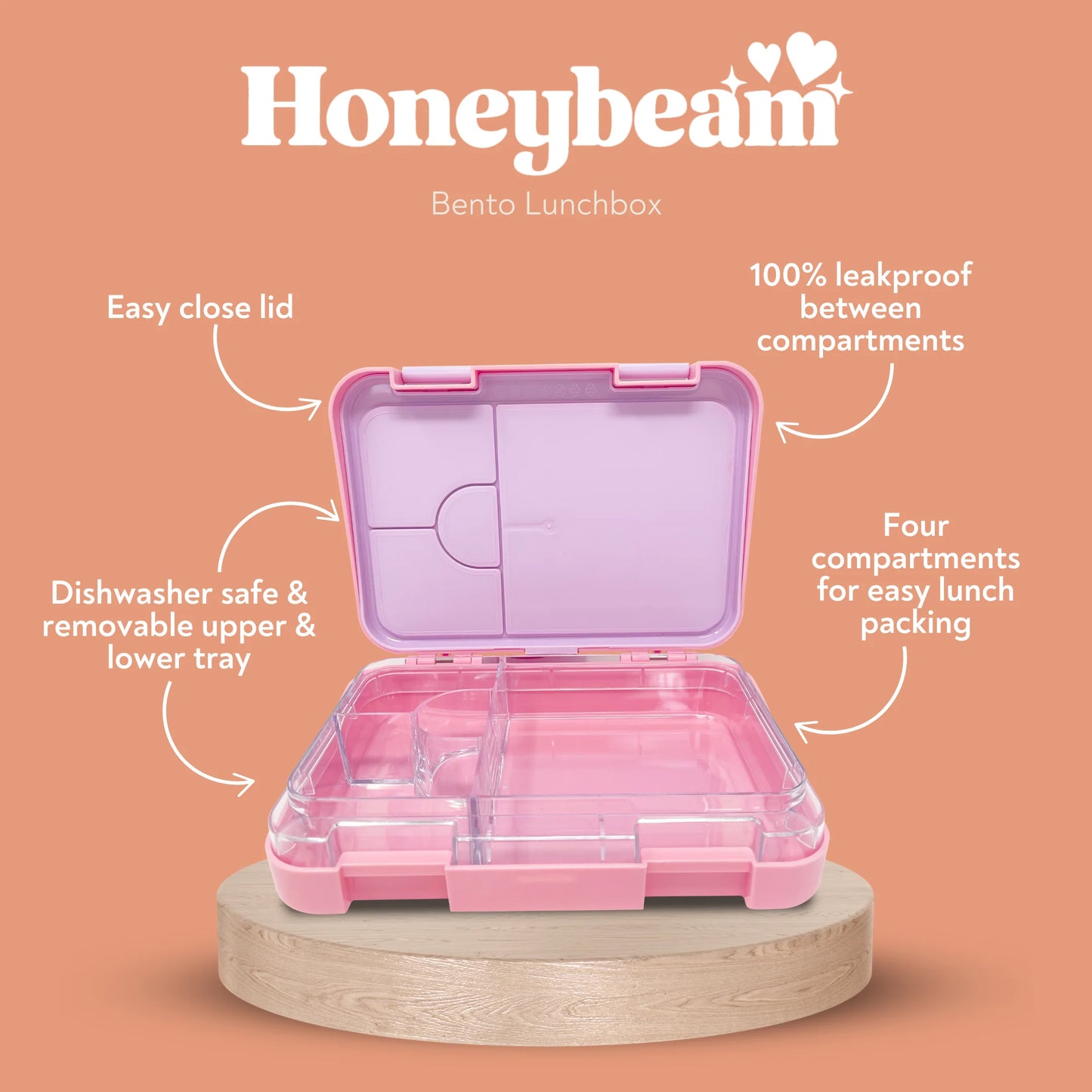 Honeybeam Imperfect Bento Lunchbox – Reduced Price